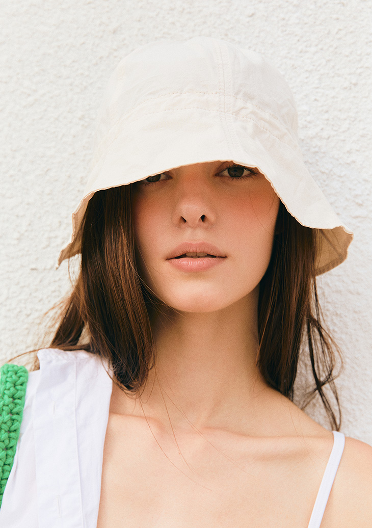 Manly Bucket Hat Ivory